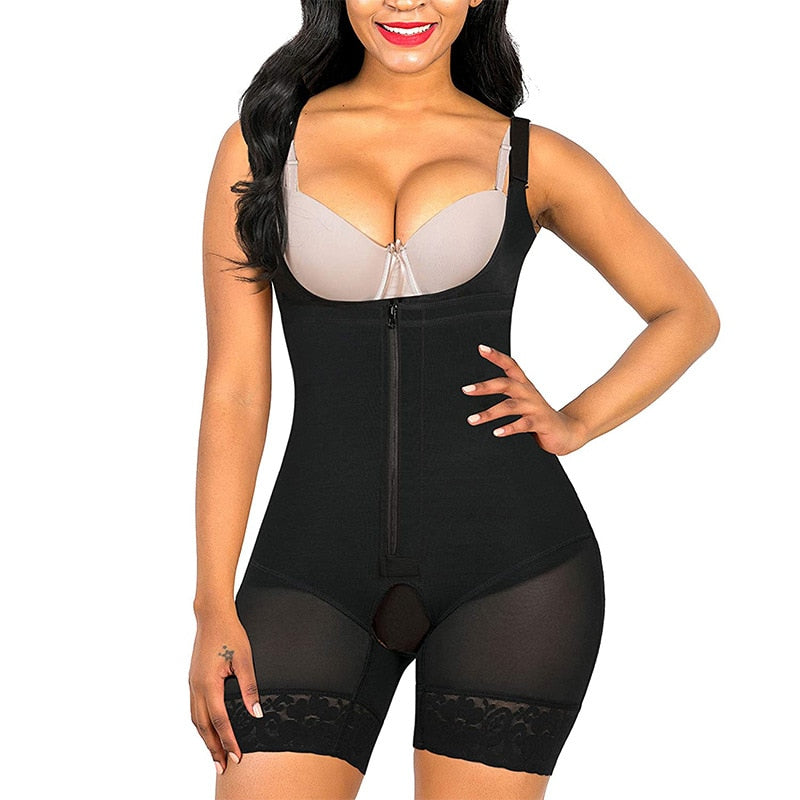 Bodysuit modelador com zíper